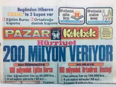 Hürriyet Gazetesi Kelebek Eki 3 Haziran 1984 - Meslekleri İyice Tanımadan Tercih Yapmayın - GZ42697 - 1