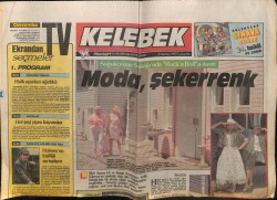 Hürriyet Gazetesi Kelebek Eki 3 Haziran 1987- Babalarımızın İzindeyiz GZ63743 - 1
