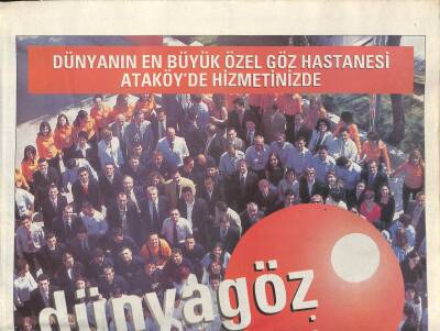 Hürriyet Gazetesi Kelebek Eki 3 Haziran 2004 - Davut Güloğlu Sanki Kırk Yaşındayım, Brad Pittin Kahve Molası GZ97371 - 1