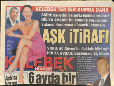 Hürriyet Gazetesi Kelebek Eki 3 Kasım 2006 - Nicole Kidmanın Eşi Alkol Tedavisi Görüyor GZ125470 - 1