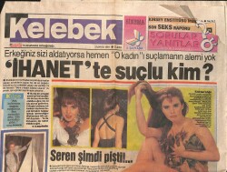 Hürriyet Gazetesi Kelebek Eki 3 Mayıs 1991 - Sevim Emre, Orhan Gencebay Açıkladı Bu Yaz Nikah Var - Ninja Kaplumbağalar Rekora Koşuyor GZ154431 - 1