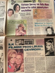 Hürriyet Gazetesi Kelebek Eki 3 Nisan 1974 - Kartal Tibet Yeni Kararlar Arifesinde - Türkan Şoray Ve Ediz Hun Kıbrıs'ta Yılın Sanatçıları Seçildi GZ147409 - 2