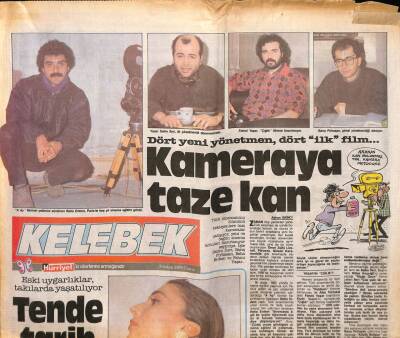 Hürriyet Gazetesi Kelebek Eki 3 Şubat 1989 - Seda Sayana Denetim Tuzağı GZ90713 - 1