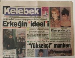 Hürriyet Gazetesi Kelebek Eki 3 Temmuz 1991 - Hisar Şenleniyor Ajda Pekkan, Nilüfer Hisar Konserinin Gelenekselleştirilmesini İstiyor GZ13570 - 1
