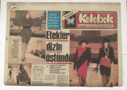 Hürriyet Gazetesi Kelebek Eki 30 Aralık 1985 - Ömer Şerif Özel Hayatını Anlattı GZ5939 - 1