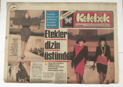 Hürriyet Gazetesi Kelebek Eki 30 Aralık 1985 - Ömer Şerif Özel Hayatını Anlattı GZ5939 - 1