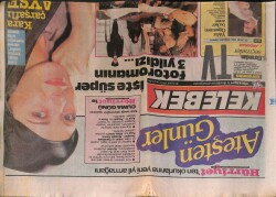 Hürriyet Gazetesi Kelebek Eki 30 Aralık 1987 - Zuhal Olcay GZ63788 - 1