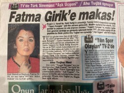 Hürriyet Gazetesi Kelebek Eki 30 Aralık 1990 - Madonna'nın En Masum Şarkısı - Barış Manço İle 