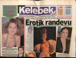 Hürriyet Gazetesi Kelebek Eki 30 Aralık 1991 - Erotik Randevu GZ63761 - 2