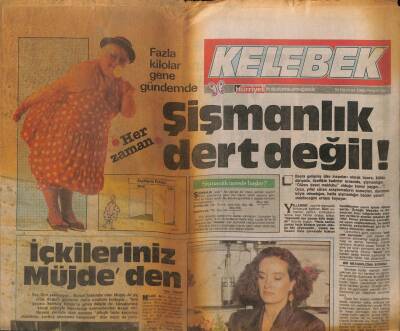 Hürriyet Gazetesi Kelebek Eki 30 Haziran 1988 - Müjde Ar , İçkisiz Meyve Kokteyllerini Özenle Hazırlıyor GZ93972 - 1