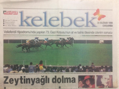 Hürriyet Gazetesi Kelebek Eki 30 Haziran 1999 - Zeytinyağlı Dolma Heyecan Yaratıyor GZ27162 - 1