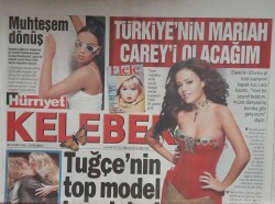 Hürriyet Gazetesi Kelebek Eki 30 Kasım 2005-Demet Evgar Erkeklere Konuşarak Bir Şey Öğretemezsin,Göstereceksin GZ45611 - 1