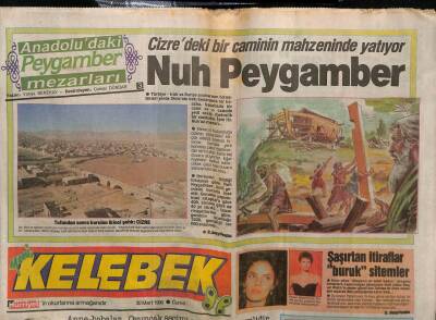 Hürriyet Gazetesi Kelebek Eki 30 Mart 1990 - Kadir Soyer Rahat Uyuyacak GZ61809 - 2
