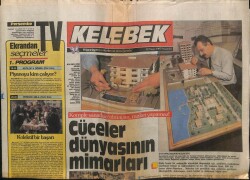 Hürriyet Gazetesi Kelebek Eki 30 Nisan 1987 - Tarık Akan Kanunu Yumuşuyor GZ63540 - 2