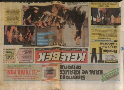 Hürriyet Gazetesi Kelebek Eki 30 Temmuz 1987- Atıl Kutluoğlu Defilesi GZ63662 - 2