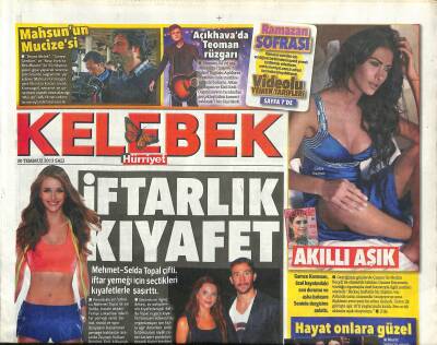 Hürriyet Gazetesi Kelebek Eki 30 Temmuz 2013 - Özcan Deniz Sinemadan İyi Anlıyor GZ115983 - 1