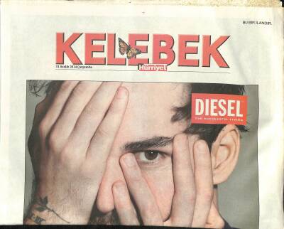 Hürriyet Gazetesi Kelebek Eki 31 Aralık 2014 - Sibel Can Köye Geliyor - Ata Demirerden Şarkılar GZ115956 - 1
