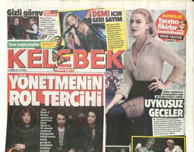 Hürriyet Gazetesi Kelebek Eki 31 Ekim 2014 - Hadise , Hayatının En Verimli Yaşlarını Nasıl Geçirdiğini Instylea Anlattı GZ115916 - 1