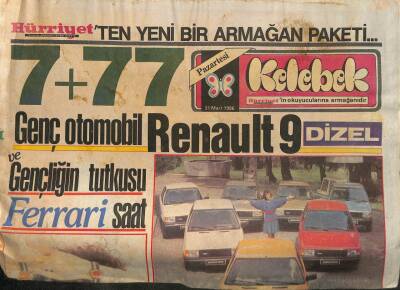 Hürriyet Gazetesi Kelebek Eki 31 Mart 1986 - 1793 Ve Oscar Şehir Tiyatrosunda İki Yeni Oyun GZ95043 - 1