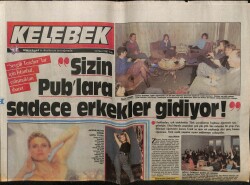 Hürriyet Gazetesi Kelebek Eki 31 Mart 1987 - Çirkin Amerikanın Güzel Yüzü GZ63564 - 2