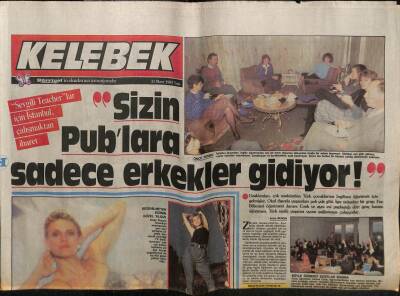 Hürriyet Gazetesi Kelebek Eki 31 Mart 1987 - Çirkin Amerikanın Güzel Yüzü GZ63564 - 1