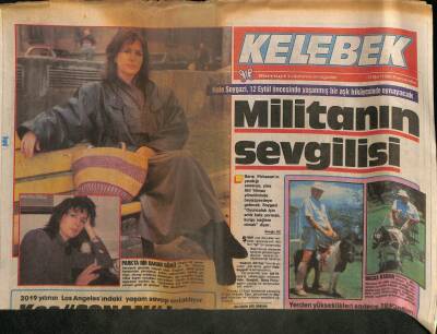Hürriyet Gazetesi Kelebek Eki 31 Mart 1988 - Hale Soygazi , 12 Eylül Öncesinde Yaşanmış Bir Aşk Hikayesinde Oynayacak GZ94026 - 1