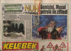 Hürriyet Gazetesi Kelebek Eki 31 Mart 1990 - İbrahim Tatlıses Sibel Canın Peşinde GZ61808 - 1
