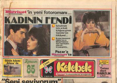 Hürriyet Gazetesi Kelebek Eki 31 Mayıs 1985 - Prenses Diananın Yine Hamile olduğu Söylentileri Var GZ90536 - 1