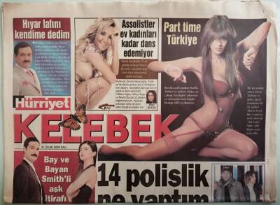 Hürriyet Gazetesi Kelebek Eki 31 Ocak 2006 Assolistler Ev Kadınları Kadar Dans Edemiyor -GZ37926 - 1