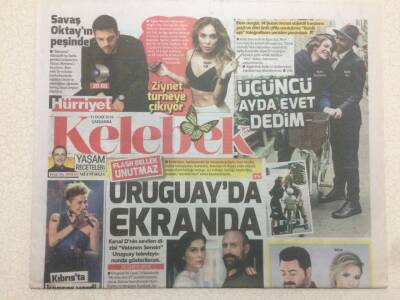 Hürriyet Gazetesi Kelebek Eki 31 Ocak 2018 - Sıla Kıbrısta Konser Verdi, Ziynet Sali Turneye Çıkıyor GZ50125 - 1