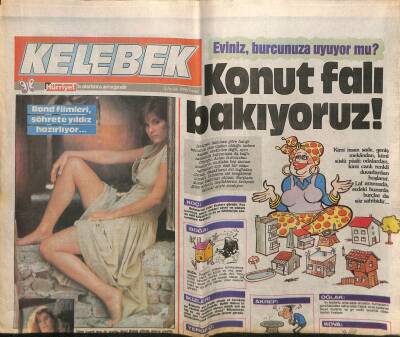 Hürriyet Gazetesi Kelebek Eki 4 Aralık 1988 - Davidin Evliliği Tehlikede ! GZ82855 - 1