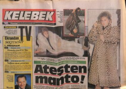 Hürriyet Gazetesi Kelebek Eki 4 Kasım 1987 - Kürk Sevdası Gene Can Yakacak GZ63630 - 2