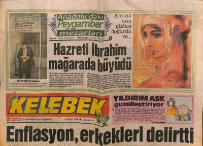 Hürriyet Gazetesi Kelebek Eki 4 Ocak 1990 - Enflasyon Erkekleri Delirtiyor GZ63522 - 1