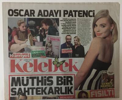 Hürriyet Gazetesi Kelebek Eki 4 Şubat 2018 - Arif Sağ İle Cengiz Semercioğlu Röportajı GZ20055 - 1