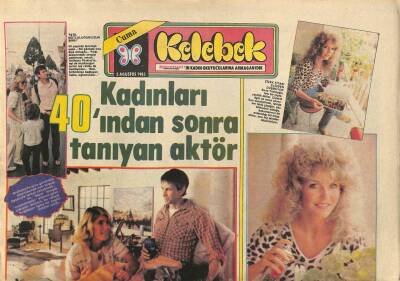 Hürriyet Gazetesi Kelebek Eki 5 Ağustos 1983 - Suna Yıldızoğlu ,Bir Yeşillik Delisidir . Çiçeklerini Avrupa Spreylerle Besliyor... GZ90326 - 1