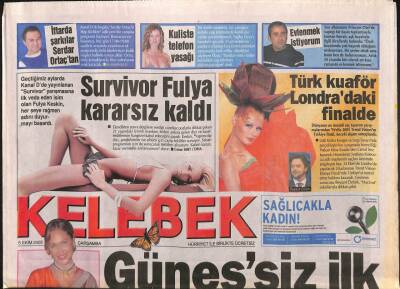 Hürriyet Gazetesi Kelebek Eki 5 Ekim 2005 - Maradonayla Dans 1 Milyon 250 Bin Euro GZ96877 - 1