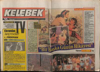Hürriyet Gazetesi Kelebek Eki 5 Eylül 1987 - Tatil Ne Güzel Şey GZ63654 - 1