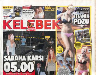 Hürriyet Gazetesi Kelebek Eki 5 Eylül 2013 - Ceyda Düvenci Twitterdaki Yorumlara Üzüldüm GZ116626 - 1