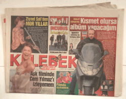 Hürriyet Gazetesi Kelebek Eki 5 Mart 2007 - Hülya Avşar Madonnaya Karşı GZ5177 - 1