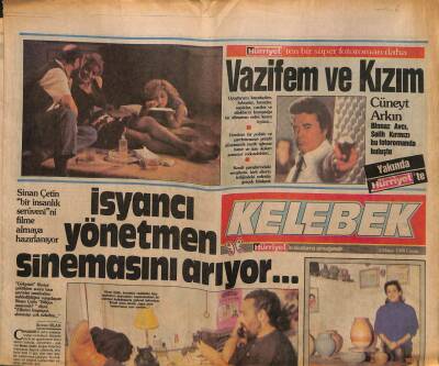 Hürriyet Gazetesi Kelebek Eki 5 Mayıs 1989 - Fotoğraf Ustası Sami Günerin 45 Yıllık GZ113714 - 1