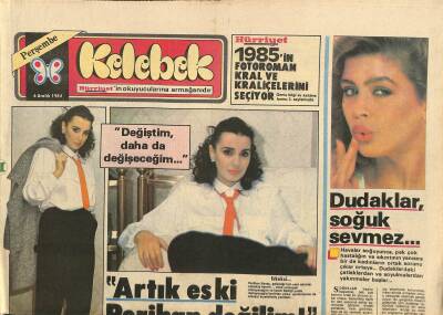 Hürriyet Gazetesi Kelebek Eki 6 Aralık 1984 - 15 Yılda Gelen Altın Plak *Hakkı Bulut GZ115019 - 1