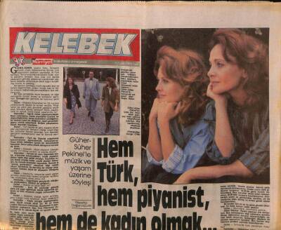 Hürriyet Gazetesi Kelebek Eki 6 Eylül 1988 - Barış Manço Ve Anahtar GZ82786 - 1