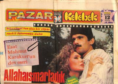 Hürriyet Gazetesi Kelebek Eki 6 Kasım 1983 - ...Ve Nükhet Duru Carmen GZ91029 - 1