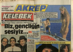 Hürriyet Gazetesi Kelebek Eki 6 Mart 1987 - Mazhar,Fuat,Özkan Biz Gençliğin Sesiyiz GZ61946 - 2