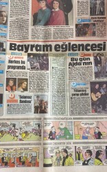 Hürriyet Gazetesi Kelebek Eki 6 Mayıs 1989 - Bayram Eğlencesi * Zeki Müren - Nilüfer GZ113719 - 2