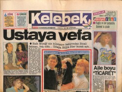 Hürriyet Gazetesi Kelebek Eki 6 Mayıs 1992 - Ustaya Vefa GZ63920 - 1