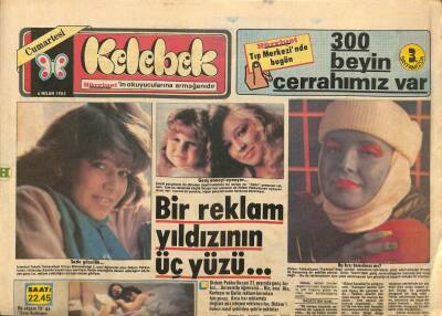 Hürriyet Gazetesi Kelebek Eki 6 Nisan 1985 - Sezerin Londra Günlüğü... - 300 Beyin Cerrahımız Var GZ92098 - 1