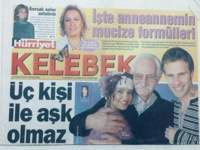 Hürriyet Gazetesi Kelebek Eki 6 Nisan 2005 - Davut Güloğlundan Ayrılan Nez GZ46934 - 1