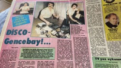 Hürriyet Gazetesi Kelebek Eki 6 Temmuz 1984 - Her An Yeni Bir Müzik Türü Doğabilir * Orhan Gencebay GZ114364 - 2