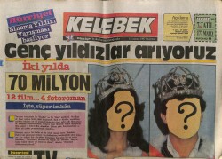 Hürriyet Gazetesi Kelebek Eki 6 Temmuz 1987- 700 Bin Dolarlık Teklif GZ63712 - 1